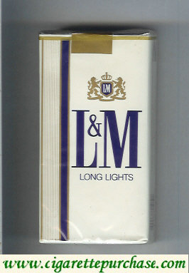 L&M Long Lights 100s cigarettes soft box